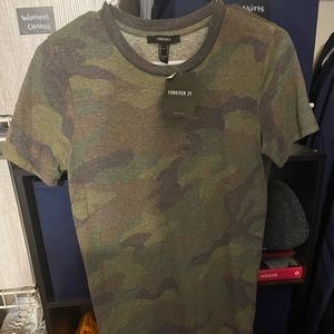 Camo tshirt dress